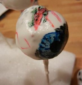 cake eye balls for halloween