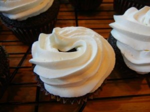 Black FOrest Cupcake Frosting