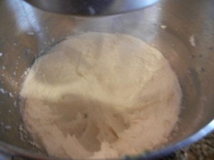 Whipping Butter and Sugar for Gingerbread