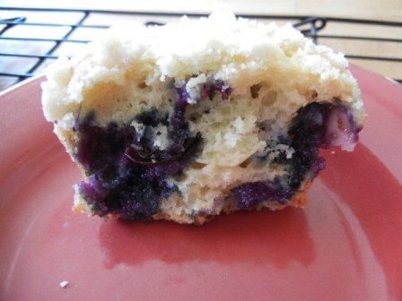 Best Blueberry Muffins Streusel Topping