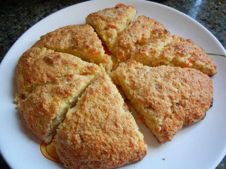 Candied Kumquat Scone