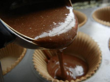 Chocolate and Red Wine Cupcakes