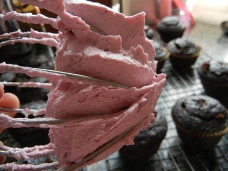chocolate and red wine cupcakes