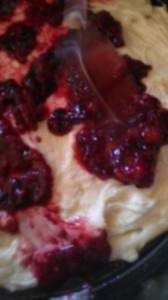 raspberry ripple cake