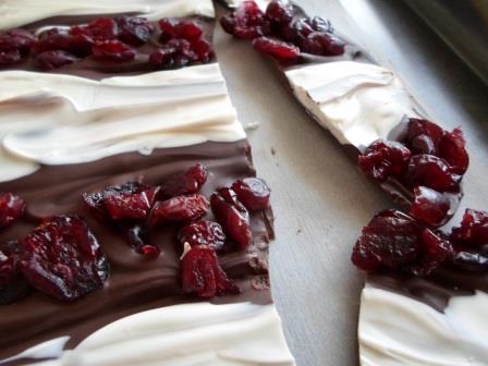 cranberry chocolate bark recipe