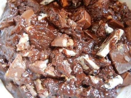 Candy Bar Brownie recipe