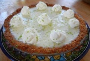 Lime Coconut Pie