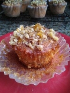 Honey Walnut Muffins