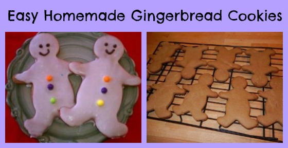 Easy Homemade Gingerbread Cookies