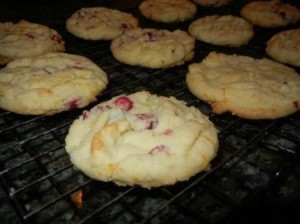 cranberry cookies