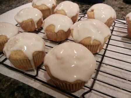 recipe Eggnog muffins 