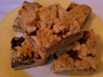 Peanut Butter and Jelly Cookie Bars recipe