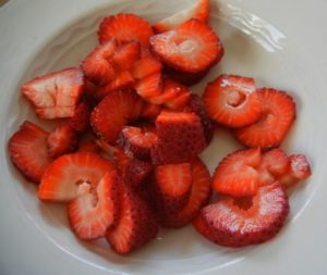 Strawberry scones