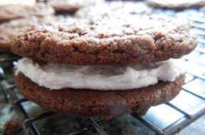 chocolate peppermint sandwich cookie recipe