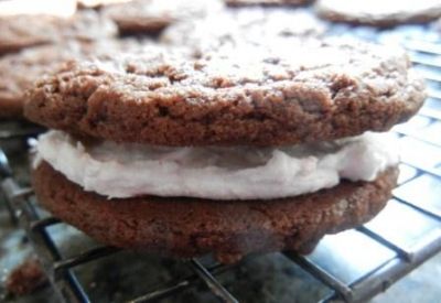 Chocolate Peppermint Sandwich Cookie Recipe