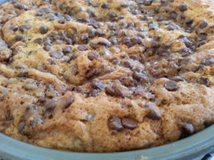 chocolate chip cookie cake recipe easy