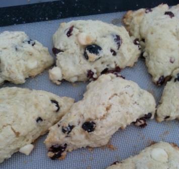 red white and blue scones recipe