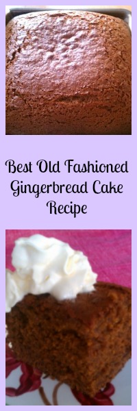 Best Old Fashioned Gingerbread Cake Recipe