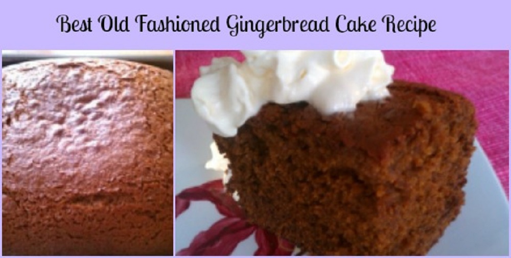 Favorite Old-Fashioned Gingerbread Recipe