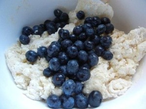 blueberry scones