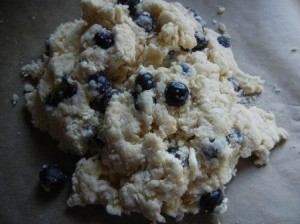 blueberry scones