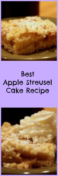 Best Apple Streusel Cake Recipe