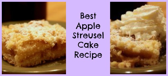 Best Apple Streusel Cake Recipe