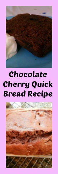 Chocolate Cherry Quick Bread Recipe