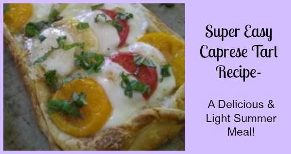 caprese tart recipe