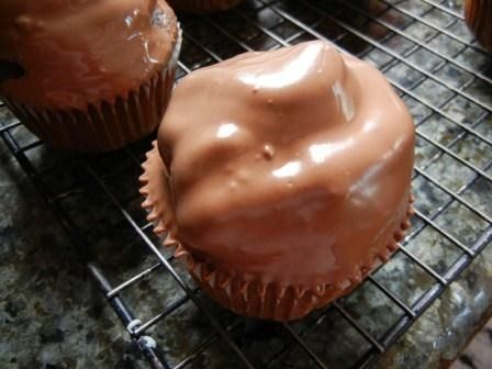 chocolate dipped cupcakes recipe