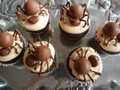 spider cupcakes kids