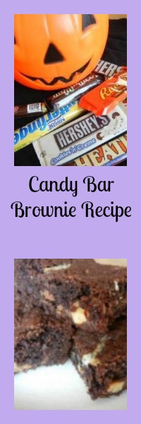 candy bar brownie recipe