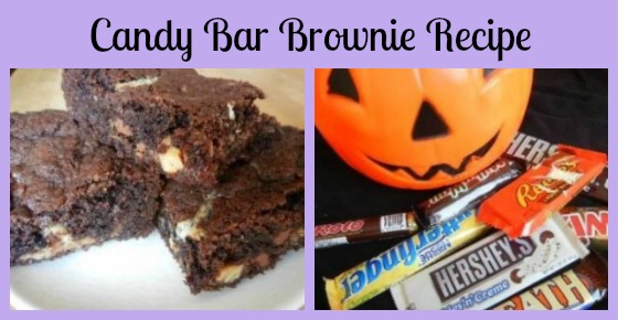 candy bar brownie recipe