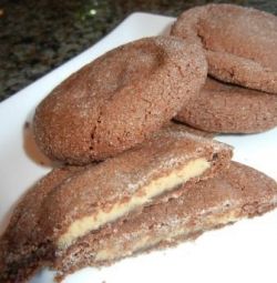 Chocolate Covered Peanut Butter Cookies