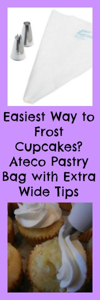 easiest way to frost cupcakes