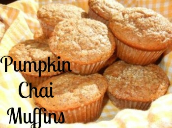 pumpkin chai muffins