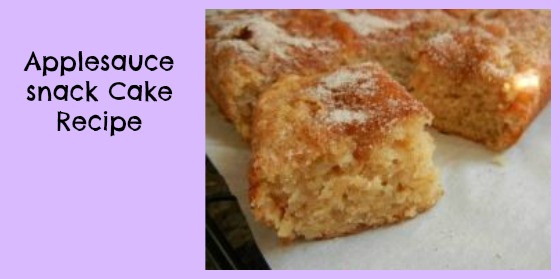 applesauce snack cake recipe