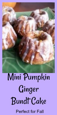 pumpkin ginger bundt cake