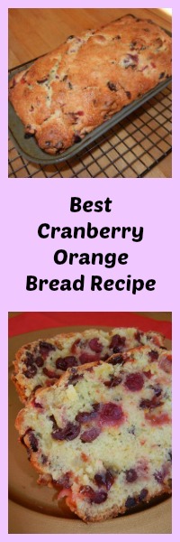 easy Cranberry Orange Bread Recipe