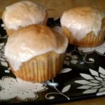 Eggnog Muffins Recipe with Rum Icing