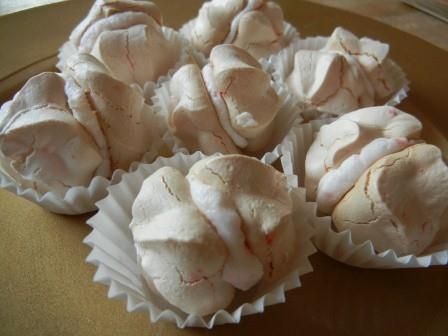 peppermint meringue