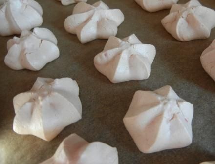 peppermint meringue