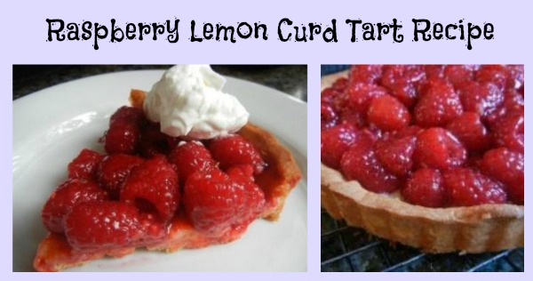 raspberry lemon curd tart recipe