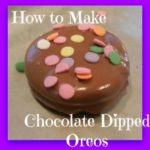 How to Make Chocolate Dipped Oreos at Home- Easy and CHEAP!
