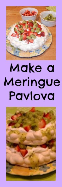 make a meringue pavlova