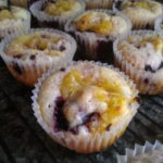 Berry and Lemon Curd Muffins