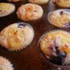 berry lemon curd muffins