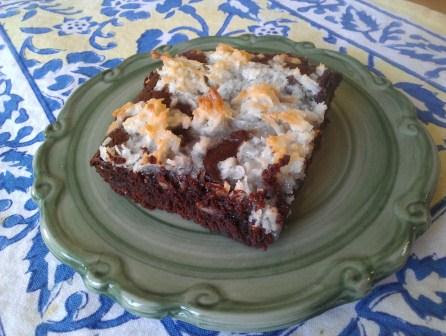 Chocolate Coconut Brownie Recipe