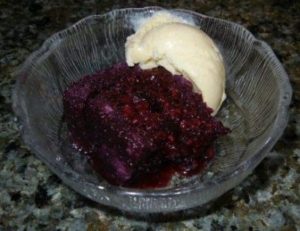 summer berry pudding