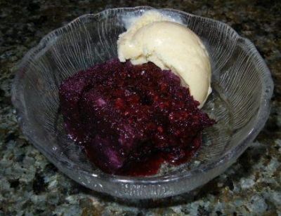 summer pudding frozen fruit